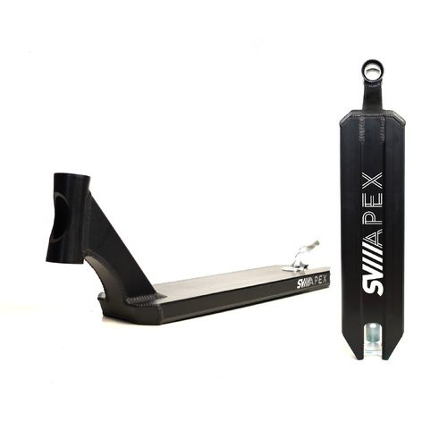 Apex x SV 5" Wide Deck Angled 550mm | Black