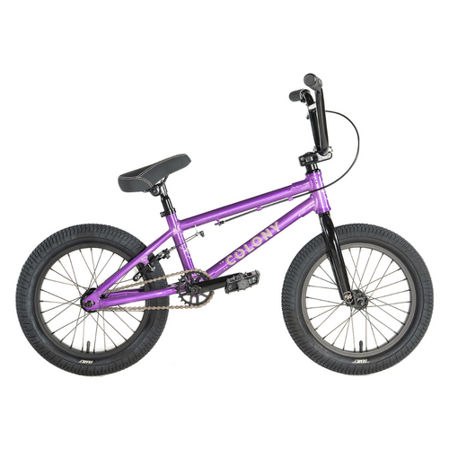 Colony Horizon 16" Micro Freestyle Bike | Clear Purple