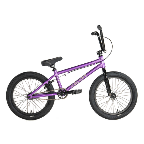 Colony Horizon 18" Micro Freestyle Bike | Clear Purple 