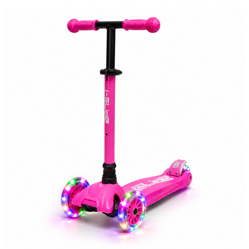 I-Glide Kids 3 Wheel Scooter | Hot Pink