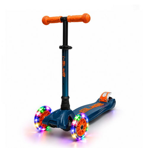 I-Glide Kids 3 Wheel Scooter | Blue/Orange