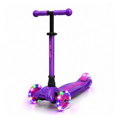 I-Glide Kids 3 Wheel Scooter | Purple/Pink