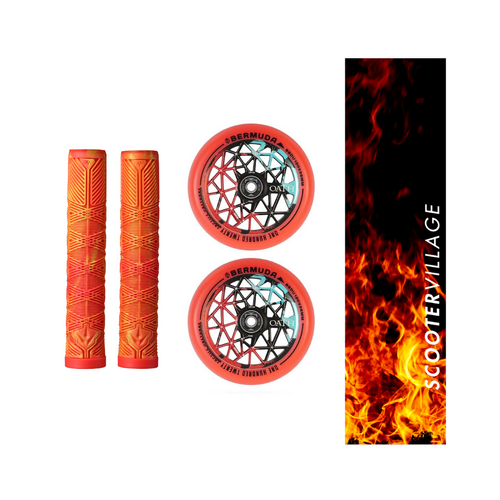 Oath Bermuda 110mm Wheel Pack | Fire