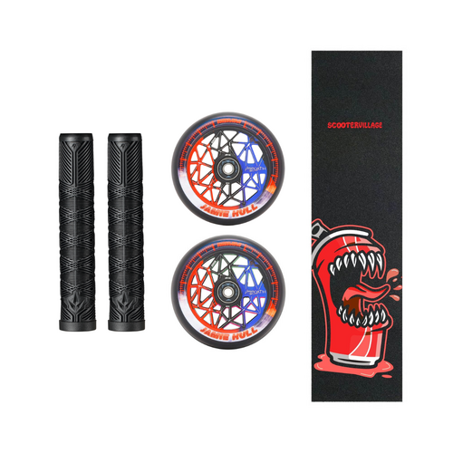 Oath Bermuda 110mm Wheel Pack | Blue/Red