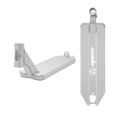 Apex 6" Wide Angled Deck | Matte Clear | 21"