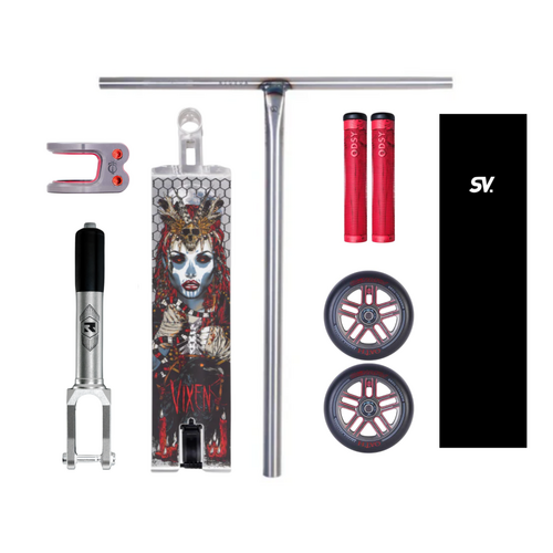 Triad Vixen Custom Scooter | Raw