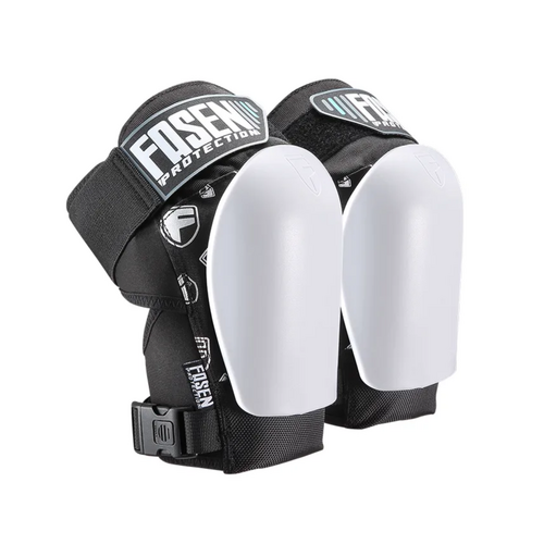 Fasen Protection Slider Knee Pad | Black/White