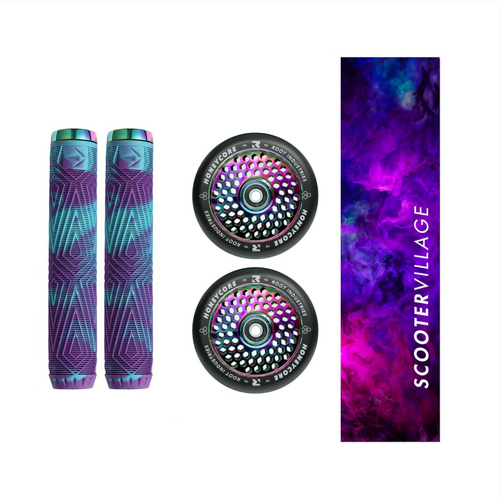 Root Industries Honeycore 110 Wheel Pack | Oil Slick