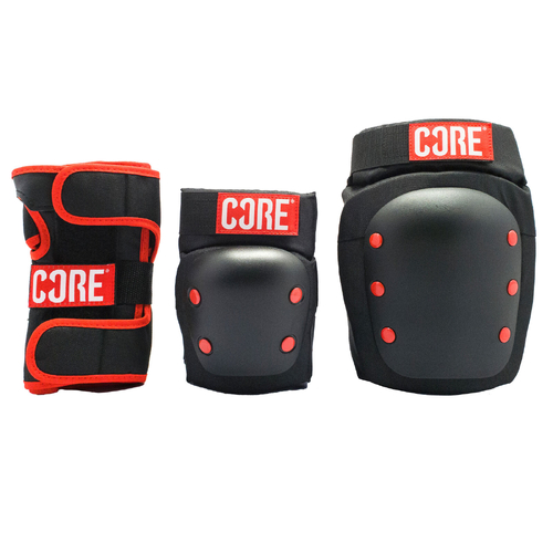 Core PROTECTION Skate Triple Pad Set | Knee/Elbow/Wrist | Large