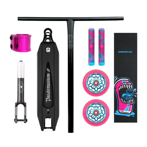 Root x Ethic Pandemonium Custom Scooter | Pink/Teal