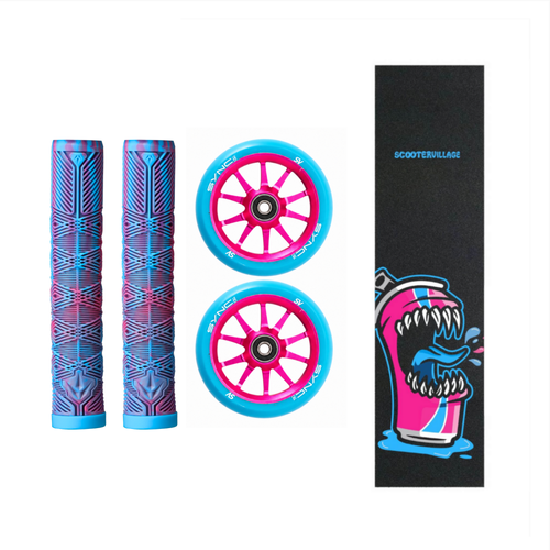 SV Sync 110mm Wheel Pack | Pink/Teal